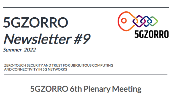 5GZORRO partners came together for their 3rd Plenary Meeting and a 2-days  software Hackathon